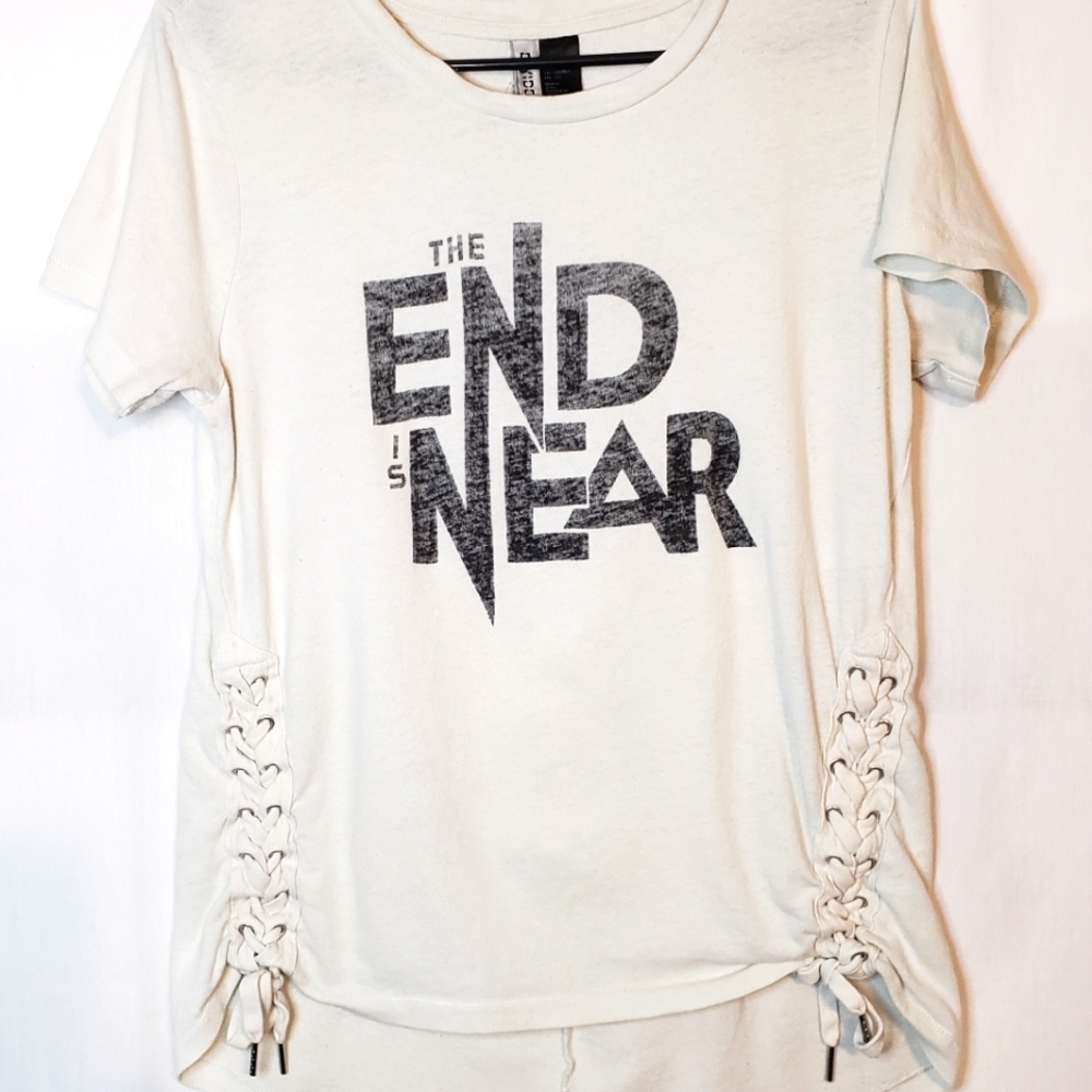 Divided by H&M White Shirt Top Size S
